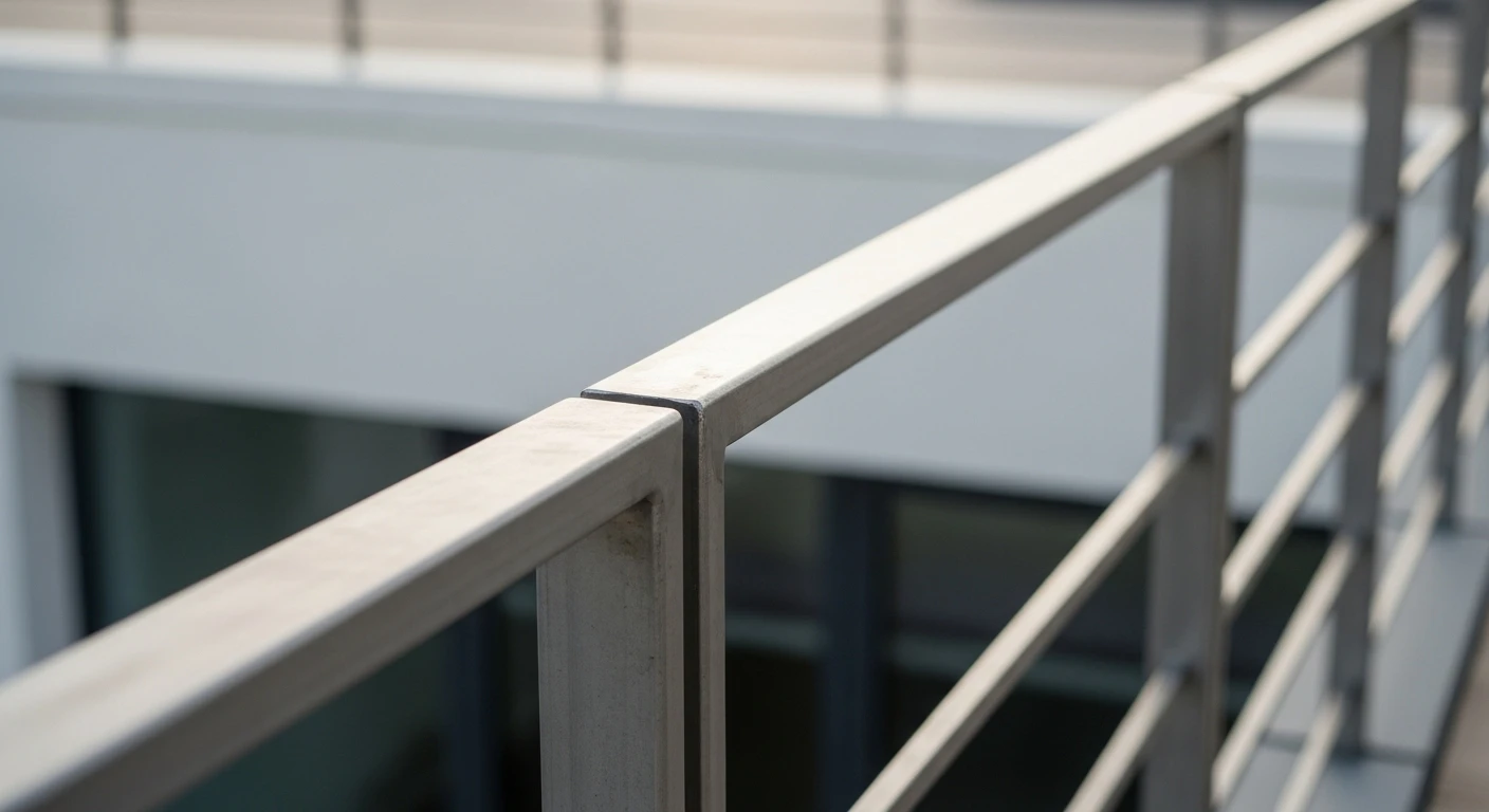 Перила для террасы простые